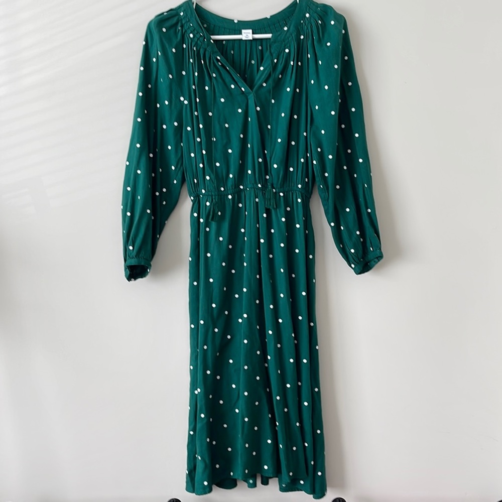 Green Polka Dot Dress